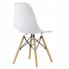 Elmeri Skandinaviško stiliaus kėdė su balto buko kojomis, skirta PREMIUM Kitchen Living Room