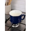 ELO Emaliuotas pieno puodas 1,6L 14cm retro mėlynas indukcijai