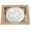 Elodie Details silikoninės lėkštutės ir stalo įrankių rinkinys Garden Leo Toile