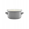 Emajlo Olkusz 35043 Emaliuotas puodas 14 cm 1,25 l pilkas EMALIA OLKUSZ