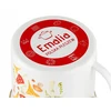 Emalia Pleszew EMALINIS PUODAS GRYBAI EMALINIS PLESZEW 12cm 1,25L