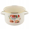 Emalia Pleszew EMALINIS PUODAS ROMANO ENAMEL PLESZEW 22 CM 5.4L