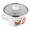 Emalia Pleszew EMALINIS PUODAS RUBINKA ENAMEL PLESZEW 18CM 2,6L