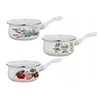 Emalia Pleszew Emaliuotas Puodas DECOR ENAMEL PLESZEW 16 CM 1,4 L