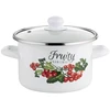 Emalia Pleszew Emaliuotas puodas KALINA ENAMEL PLESZEW 16 CM 2 L