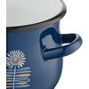 Emalia Pleszew Emaliuotas puodas Polino 20 cm, 3.5 l, mėlynas
