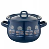 Emalia Pleszew Emaliuotas puodas Polino 20 cm, 3.5 l, mėlynas
