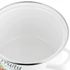 Emalia Pleszew Emaliuotas puodas Tradicinis paprastas puodas Kalina Emalia Polska 22cm 4.7L