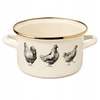 Emalia Pleszew ENAMEL PLESZEW Emaliuotas puodas 16 cm 2 l indukciniam KURY