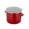 Emalia Pleszew LYGUS PUODAS, RAUDONAS EMALINIS PLESZEW 18 CM 3 L