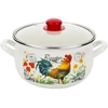 Emalia Pleszew Puodas emaliuotas 18cm 2,9l