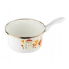 Emalia Pleszew SAUGUS SAUGUS EMALAS PLESZEW GRYBAI 16cm INDUKCINĖS DUJOS BALTA 1,15L