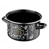Emalia Pleszew VIRTUVĖS PUODAS Juodas PLESZEW EEMAL 22 CM 5,3 L