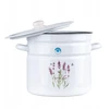 Emalia Rybnik TRADITIONAL Emaliuotas puodas ENAMEL RYBNIK LEVENDER 12L