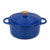 EMALINIS KETUS PUODAS SU DANGIU 22cm 3L POKKA INDUKCINĖ MĖLYNA 22cm