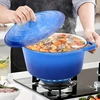 EMALINIS PUODAS 28 CM TROŠINYTI SU DANGIU 5,7L KETUS