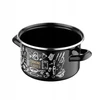 Emalio puodas Emalia Pleszew Kitchen Juodas 18 cm 3L dujų indukcija
