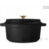 Emaliuotas ketaus puodas, žąsų kepsnys INDUKCIJAI, duonai, 5l, 26 cm