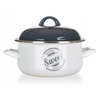 Emaliuotas puodas Banquet Sweet Home 3,7l, 24cm su dangčiu