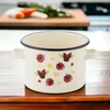 Emaliuotas puodas "biedronka" 20 cm, 4,5 l, Emalia Pleszew