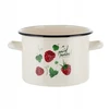 Emaliuotas puodas Emalia Pleszew Malina 18 cm 3,2L grietinėlės indukcinės dujos