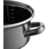 Emaliuotas puodas Emalia Pleszew Metalico 16 cm 1,4 l indukcinis grafitas