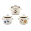 Emaliuotas puodas Galicja Flores 16cm 2,4l