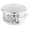 Emaliuotas puodas Kitchen Baltas Emalia Pleszew 18 cm, 3 L