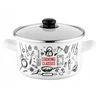 Emaliuotas puodas Kitchen Baltas Emalia Pleszew 5,3l