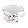 Emaliuotas puodas Kitchen Baltas Emalia Pleszew 5,3l
