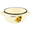 Emaliuotas puodas su rankenomis Puodas 1,5 L 16 cm Indukcinės dujos Igmar Sunflower