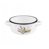 Emaliuotas puodas su rankenomis Puodas 1,5 L 16 cm Indukcinės dujos Igmar Lavender