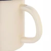 Emaliuotas puodelis Silesia 9 cm, 0.45 L, kremas