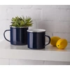 Emaliuotas puodelis su rankena, indukcinis puodas, dujinis Altom Design, tamsiai mėlynas, 0,5l