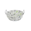 Enger APVALUS METALINIS KAKTUSŲ DUONOS KREPŠELIS 70-F-201 D24XH8CM 1vnt