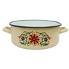Enger EMALINIS KREMINIS DEKORATYVINIS PUODAS 25CM 4L 1vnt
