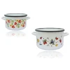 Enger GILUS EMALINIS PUODAS SU DEKORATYVINĖMIS KOJELĖMIS 22cm 4,6L 1vnt