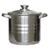 Enger INOX PUODAS STIKLINIU DANGIU 22CM 7,2L 1vnt