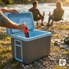 Epifit AUTOMOBILIŲ TURISTINIS ŠALDYS 35L ​​NEŠIOJAMI RATAI ŠILDYMAS 2IN1 12V/230V