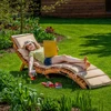 Ergonomiškas gultas Adria by Fieldmann, rudas