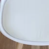 Escal KĖDĖ SVETAINEI, BALTA, Skandinaviškos kojos, BUKO MEDIENA, pagalvėlė 007
