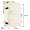Essosway WIZZAIR RYANAIR BACKPACK 40x25x20 rankinis bagažas lėktuvo kelioniniam krepšiui