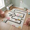 Eureka Home DYWAN DZIECIĘCY DROGA ULICA ULICE 120X170 CM DO POKOJU DZIECKA DZIECIĘCEGO