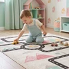 Eureka Home DYWAN DZIECIĘCY DROGA ULICA ULICE 120X170 CM DO POKOJU DZIECKA DZIECIĘCEGO