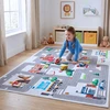 Eureka Home VAIKŲ KILIMAS KELIŲ GATVĖS VAIKŲ KAMBARIAI, ANTISLĖDIMAS 120X180