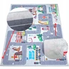 Eureka Home VAIKŲ KILIMAS KELIŲ GATVĖS VAIKŲ KAMBARIAI, ANTISLĖDIMAS 120X180