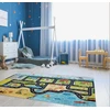 Eureka Home VAIKŲ KILIMAS KELIŲ GATVĖS VAIKŲ KAMBARIUI, ANTISLIDYMAS 80X120