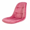 Eurostyle SĖDYNĖ KĖDĖ BE KOJŲ SKANDINAVIŠKĖ KĖDĖ ROŽINĖ VELIŪRO VELVETAS