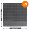 EVI Didelis CLASSIC CONSTRUCTION PLATE blokelių 32x32 žaislinis kūrybinis stendas