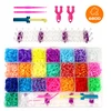EVI GUMĖS APYRANKĖMS GAMINT DIDELIS RINKINYS DIY DOVANA VAIKUI 6800 XXL